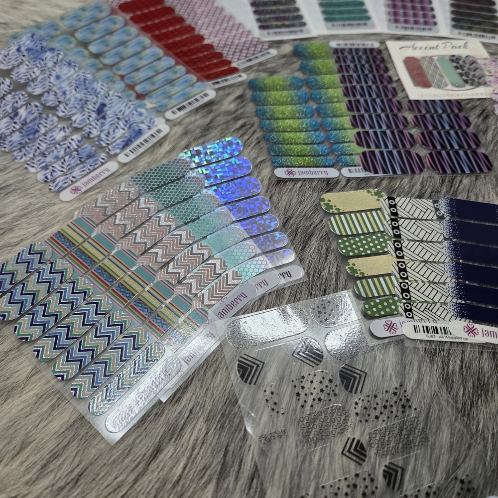 Jamberry Nail Wraps Collection Heater Included - Picture 3 of 14